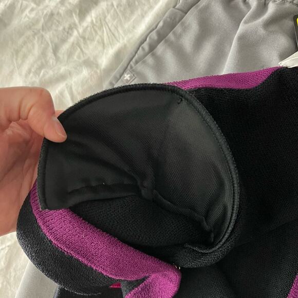 NWT St. John Black Pink Open & Snap Front Wool Blend Knit Sweater Size Small - Picture 11 of 11